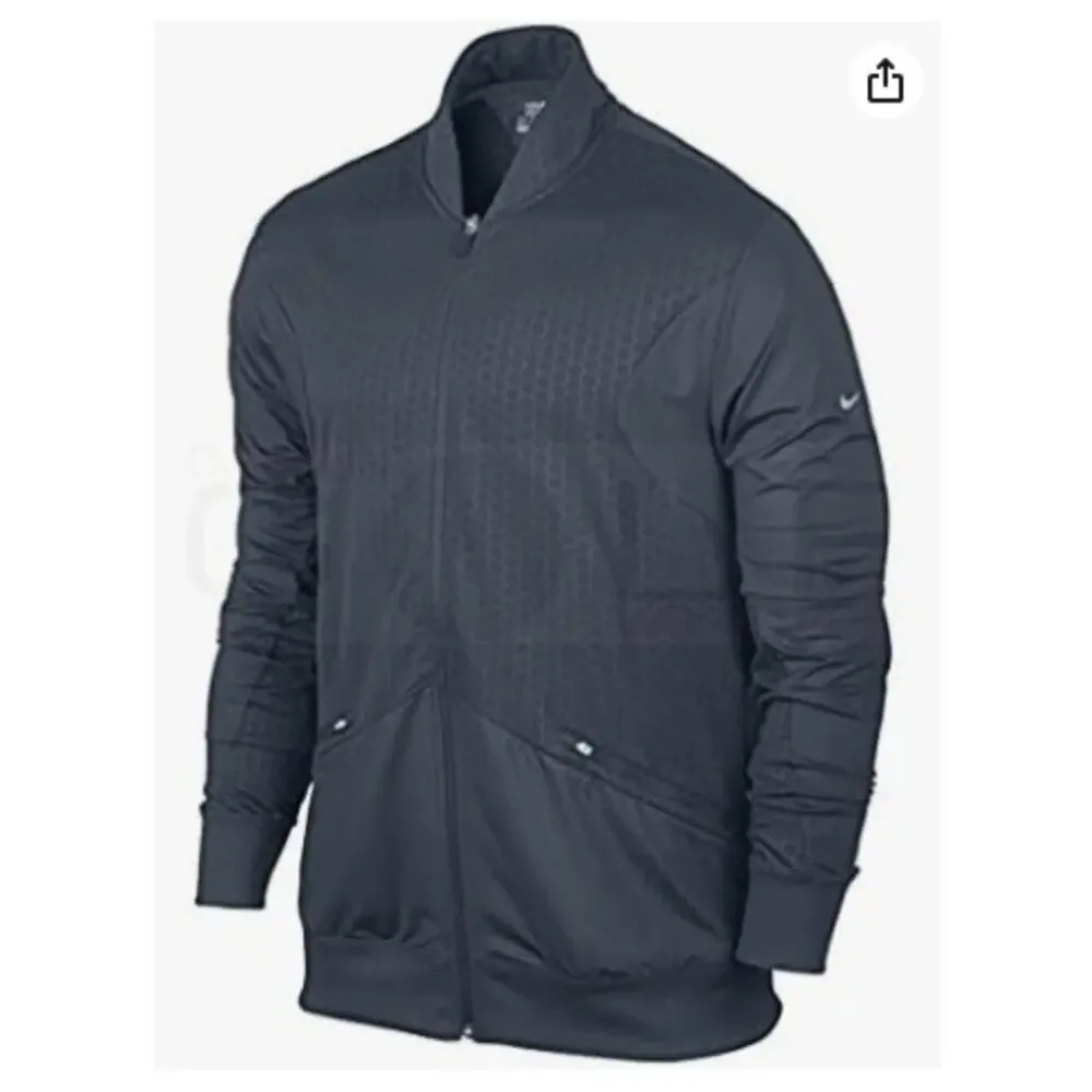 Nike Golf Men's Tour Performance Full Zip Jacket Dark Blue Size L